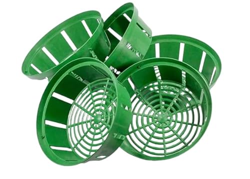 pokm toolsmarket - 10 STK. Pflanzkorb Schale ⌀18cm Pflanzschale für Blumenzwiebeln Zwiebeln Zwiebelkorb Korb, Hergestellt in EU von pokm toolsmarket