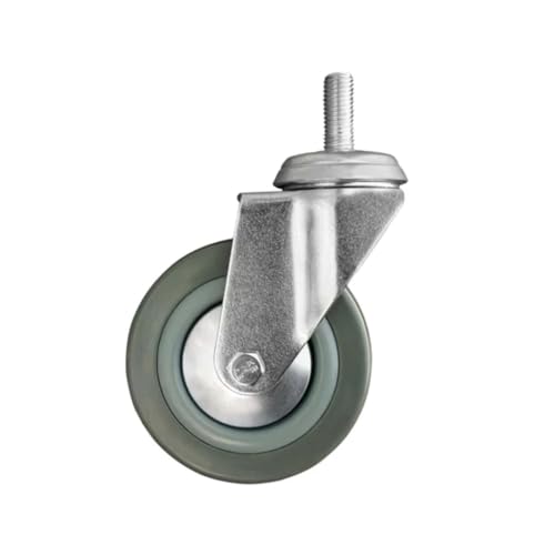 pokm toolsmarket - Ø 125mm Transportrolle ohne Bremse – M12x26 mm Gewindestift - Möbelrolle Vollgummi - Lenkrolle Schwerlastrollen mit 360° Drehung - Tragkraft 100 kg pokm toolsmarket - Ø 125mm Transportrolle ohne Bremse – M12x26 mm Gewindestift - Möbelrolle Vollgummi - Lenkrolle Schwerlastrollen mit 360° Drehung - Tragkraft 100 kg von pokm toolsmarket