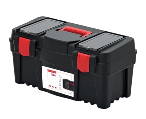 pokm toolsmarket Werkzeugkoffer leer – 55.0x26.7x27.0cm Robuste Werkzeugbox/Werkstattkiste – Wasserdicht & Staubdicht – Leere Toolbox aus Kunststoff – Hergestellt in der EU pokm toolsmarket Werkzeugkoffer leer – 55.0x26.7x27.0cm Robuste Werkzeugbox/Werkstattkiste – Wasserdicht & Staubdicht – Leere Toolbox aus Kunststoff – Hergestellt in der EU von pokm toolsmarket