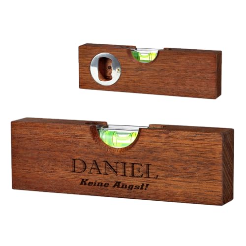 Mini Wasserwaage mit Flaschenöffner mit Gravur - Geschenk für Männer ideal als Vatertagsgeschenk, Geburtstagsgeschenk - Stärkung naht! Mini Wasserwaage mit Flaschenöffner mit Gravur - Geschenk für Männer ideal als Vatertagsgeschenk, Geburtstagsgeschenk - Stärkung naht! von polar-effekt