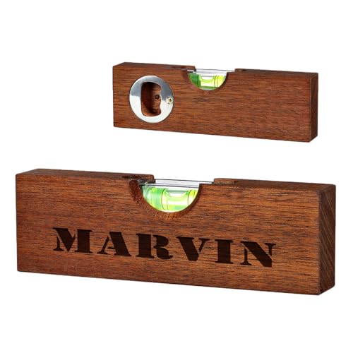 Mini Wasserwaage mit Flaschenöffner mit Gravur - Geschenk für Männer ideal als Vatertagsgeschenk, Geburtstagsgeschenk - Prost Mini Wasserwaage mit Flaschenöffner mit Gravur - Geschenk für Männer ideal als Vatertagsgeschenk, Geburtstagsgeschenk - Prost von polar-effekt