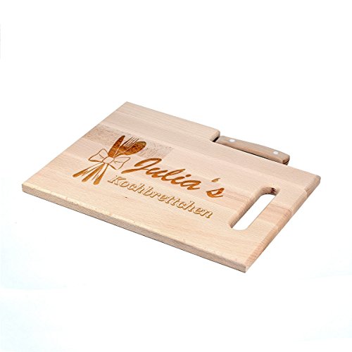 polar-effekt Frühstücksbrettchen mit Messer - Schneidebrett 30,5 x 23 cm mit Gravur - Geburtstagsgeschenk Personalisiert - Motiv Besteck mit Schleife polar-effekt Frühstücksbrettchen mit Messer - Schneidebrett 30,5 x 23 cm mit Gravur - Geburtstagsgeschenk Personalisiert - Motiv Besteck mit Schleife von polar-effekt