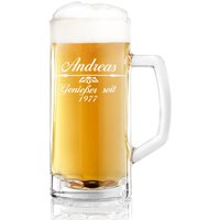 Bierkrug Bierseidel 0, 5 Liter Mit Gravur von polareffekt