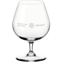 Cognacglas Mit Gravierten Wunschmotiv Bester Opa Kompass | Cognac Whisky Brandy Scotch Glas Longdrink Geschenk von polareffekt
