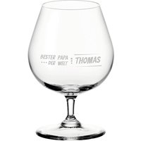 Cognacschwenker Und Personalisierten Motiv Bester Papa Der Welt | Cognac Whisky Brandy Scotch Glas Longdrink Geschenk von polareffekt