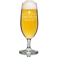 Leonardo Pilsglas Biertulpe Inkl. Gravur Ornament Leonardo Pilsglas Biertulpe Inkl. Gravur Ornament von polareffekt