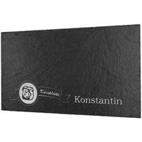 Schieferplatte Servierplatte Inkl Gravur Motiv von polareffekt