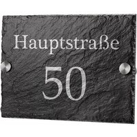 Schiefertafel Türschild Inkl Gravur Motiv Schl von polareffekt