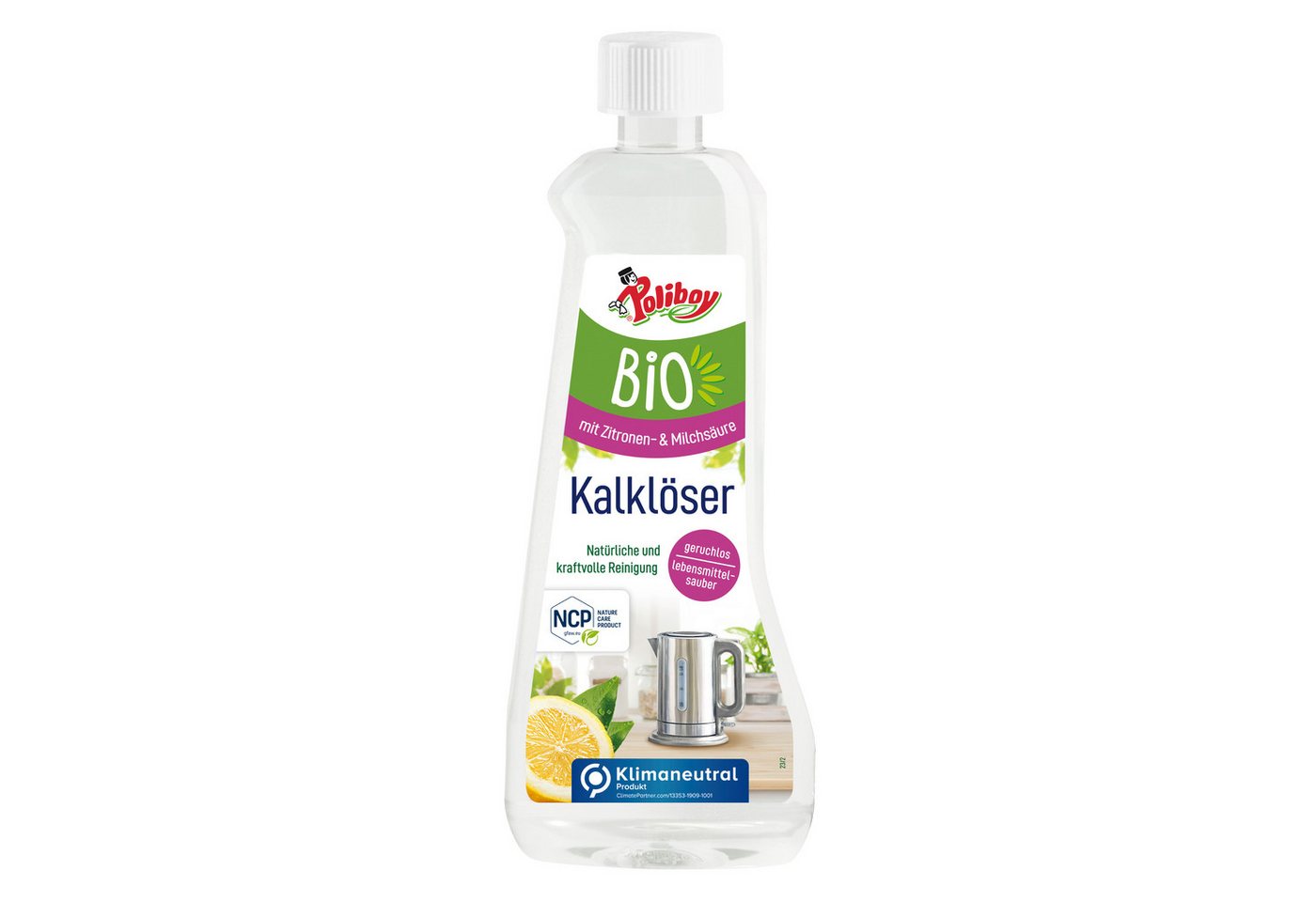 poliboy - 500 ml - Bio Kalklöser (für ein hygienisches & natürliches Entkalken - Made in Germany) von poliboy