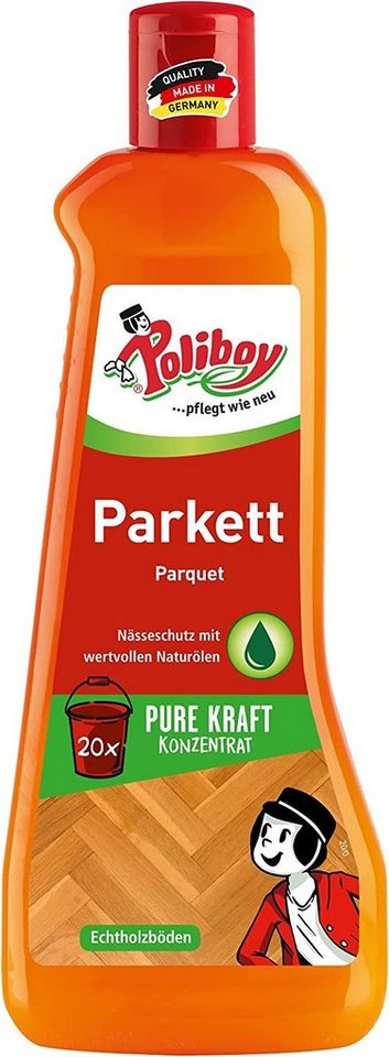 poliboy Poliboy Parkett Pflege Konzentrat 500 ml Parkettreiniger von poliboy