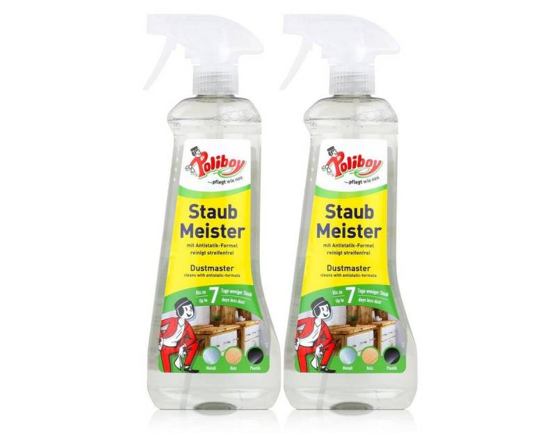 poliboy Poliboy Staub Meister Möbelpflege 500ml - Für Holz, Kunststoff, Glas (Allzweckreiniger von poliboy