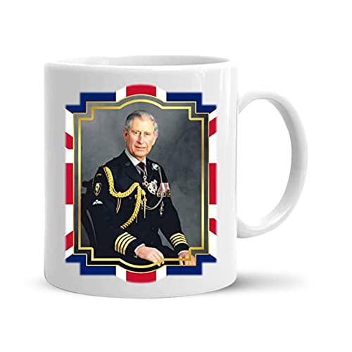 pologmase King Charles iii Coronation Mug | King Charles III Coronation Porcelain Mug | Celebrate King Charles III Mug | Prince Charles Coffee Cup for Coffee/Tea Souvenir Unforgettable Gift von pologmase