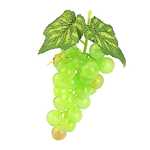 pologmase Kunststoff Weintrauben - Gefälschte Weintrauben Bündel Verzierung | Künstliche Trauben Deko - Gefälschte Obst Requisiten Trauben - Für Gartendekoration - Obststützen - Dekorative Früchte von pologmase