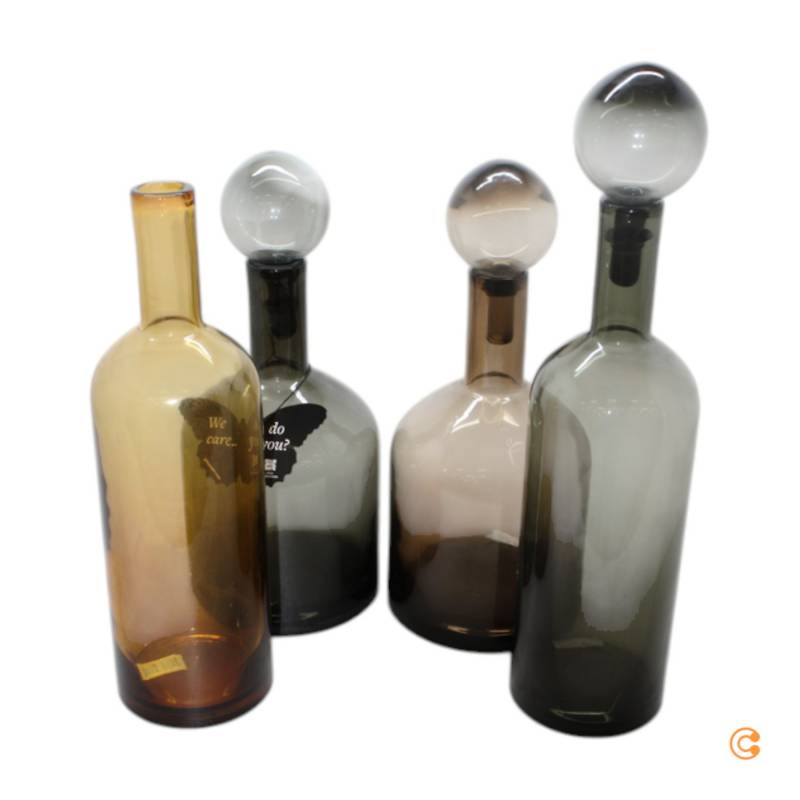 Pols Potten 8 Tlg. Flaschen Set Bubbles And Bottles Dekoflaschen Siehe Text/Foto B-Ware von pols potten