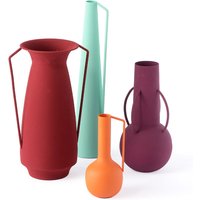 Pols Potten - Roman Vase, mehrfarbig matt (4er-Set) von pols potten