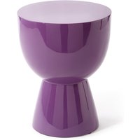 Pols Potten - Tip Tap Hocker, H 46 cm, dunkelviolett von pols potten