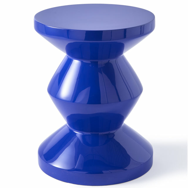 Pols Potten Zig Zag Hocker Dunkelblau Lackiert Sitzhocker Sitz Siehe Text/Foto B-Ware von pols potten