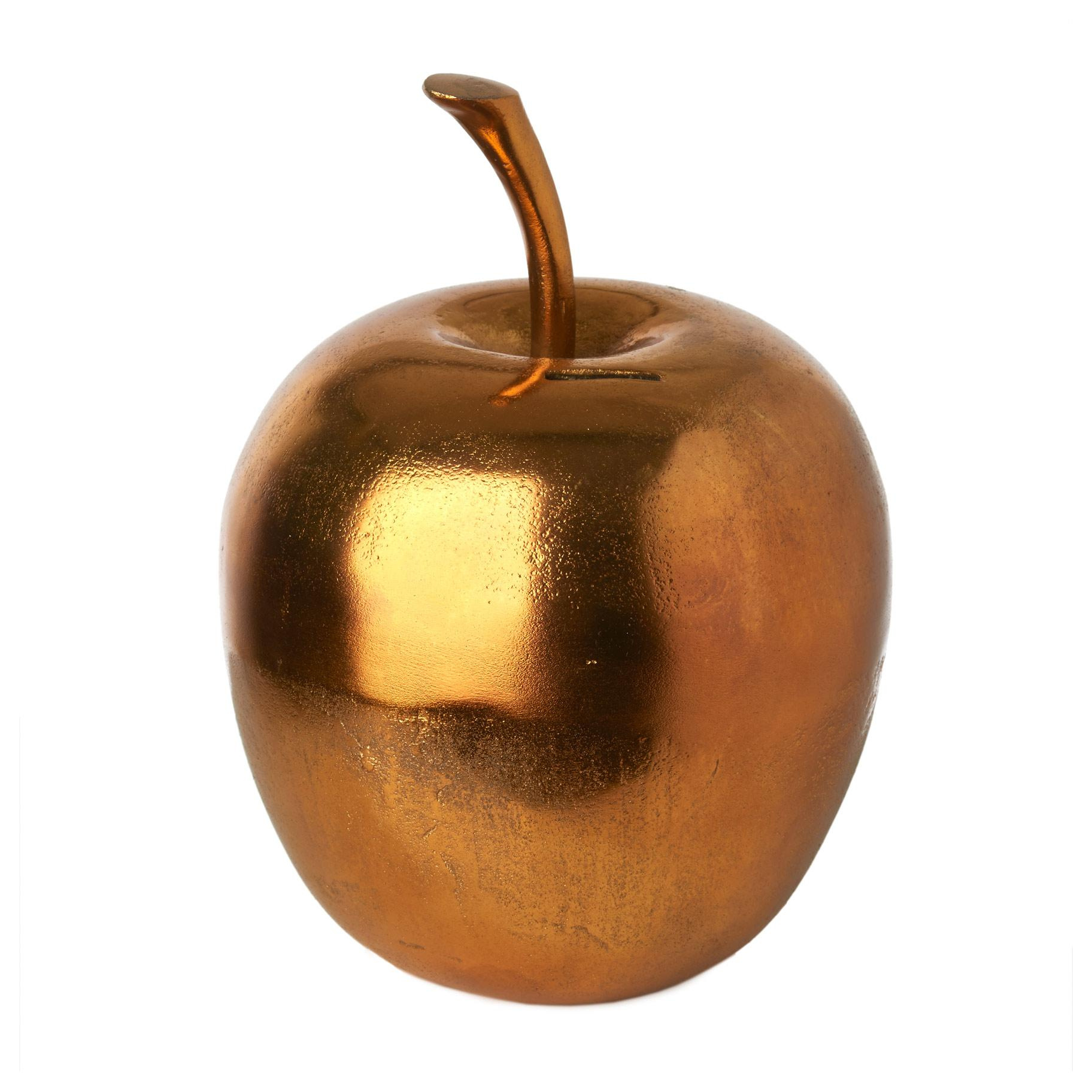 pols potten - Apple Spardose - gold/H 23cm x Ø 16cm von pols potten