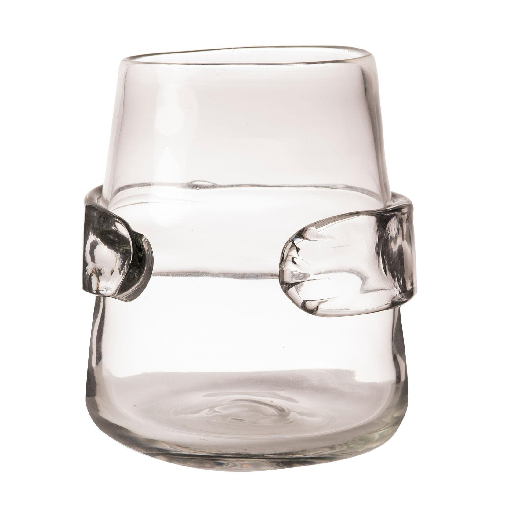 pols potten - Embrace Vase S - transparent/H x Ø 23x21cm von pols potten