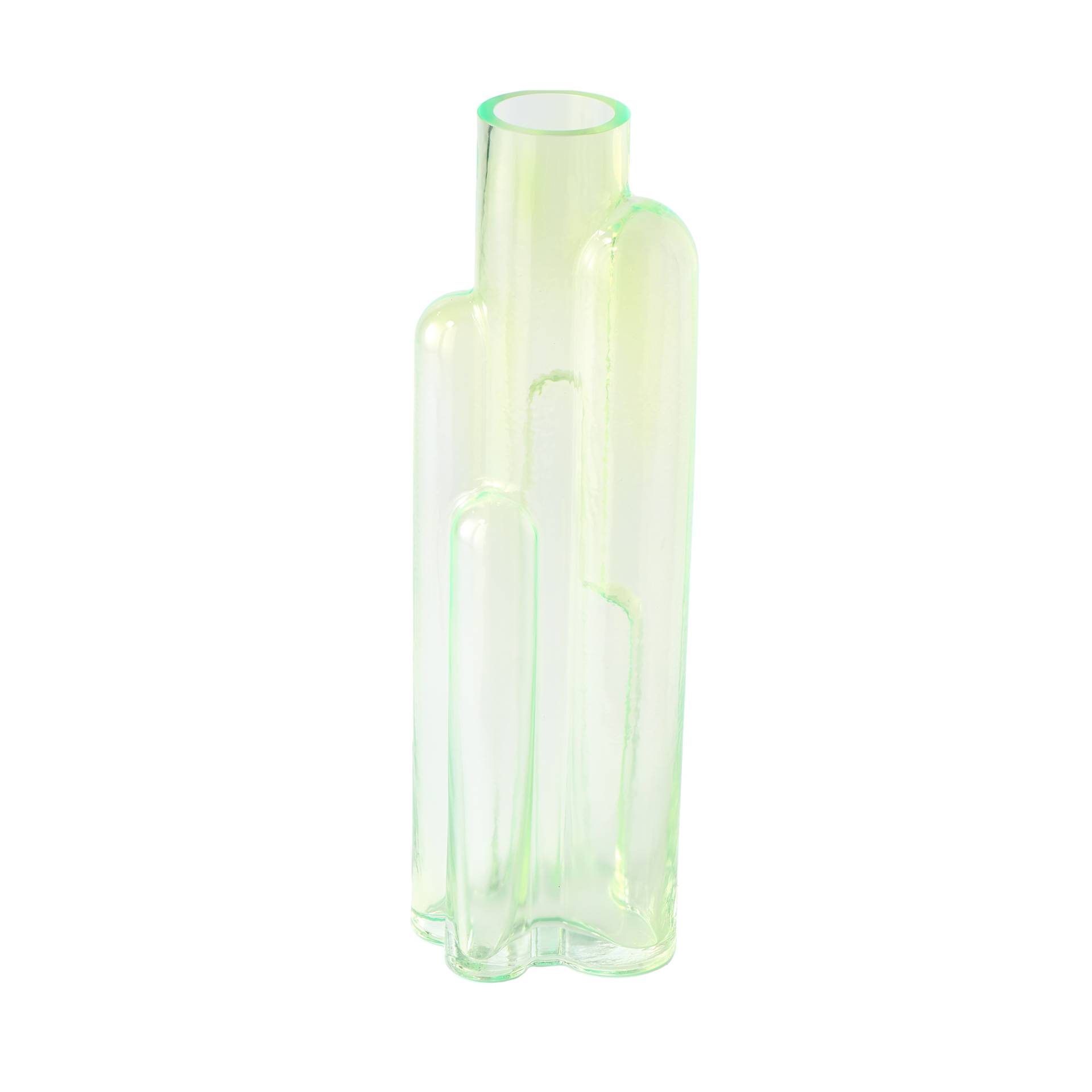pols potten - Metropolis Vase - neon grün/H 60cm x Ø 19cm von pols potten