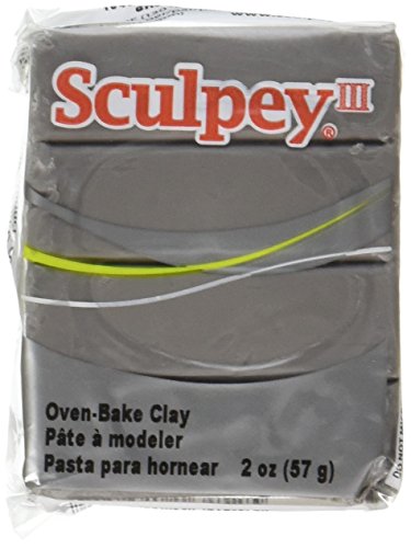 polyform Elephant Grey Sculpey III Polymer Clay 2 Ounces S302-1645 von polyform