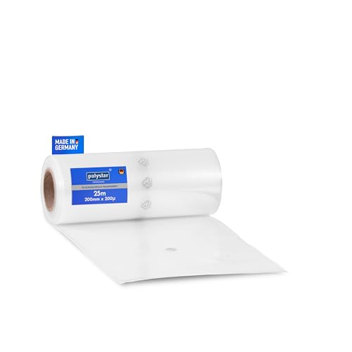 Polystar LDPE Schlauchfolie - Polyethylen-Schlauchfolie in Kleinrollen á 25m - 200 x 0,2 mm (ca. 120 mm Durchmesser) Polystar LDPE Schlauchfolie - Polyethylen-Schlauchfolie in Kleinrollen á 25m - 200 x 0,2 mm (ca. 120 mm Durchmesser) von polystar