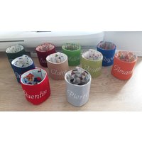 Serviettenring in Verdoppeltem Personalisiertem Gesticktem Gewebe von pommedammour17