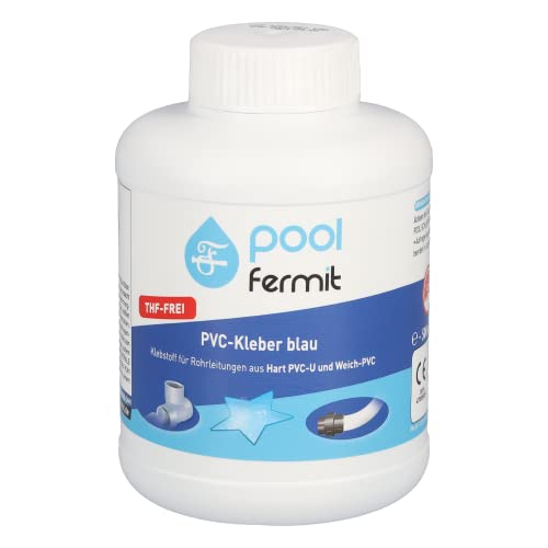 pool fermit Pool PVC-Kleber, blau, 500ml von pool fermit