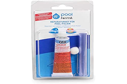 pool fermit 9116 fermit Pool Reparaturset für Poolfolien, transparent von pool fermit