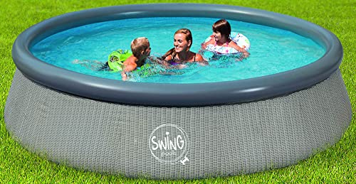 Wicker Swing Pools - 3,66m x 0,91m im Korbflecht-Design von poolomio