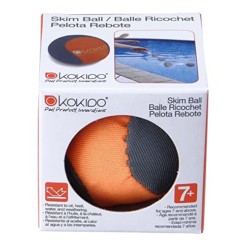poolomio Skim-Ball Wasserball Ball für Wasserspiele in Pool, Schwimmbecken und Schwimmbad von poolomio