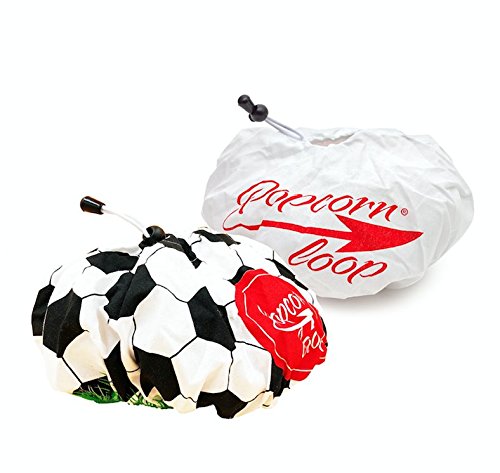 popcornloop Ersatzhauben 2 Stück Doppelpack Original Design Geeignet Mais Popcornmaschine 100% Baumwolle Waschmaschinenfest von popcornloop