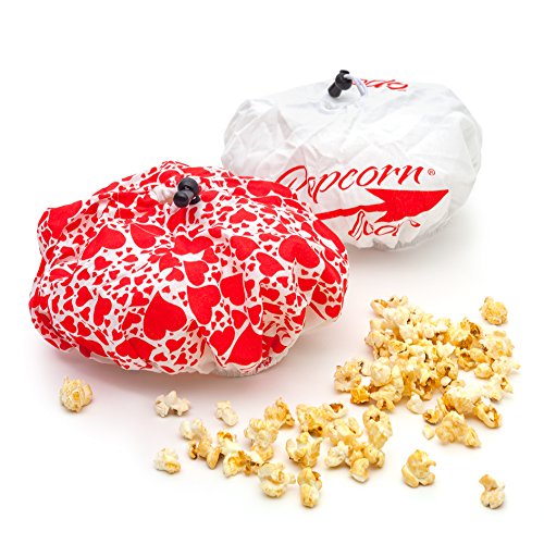 popcornloop 2 x Ersatzhauben Doppelpack Original und Herzchen Design Geeignet Mais Popcornmaschine 100% Baumwolle Waschmaschinenfest popcornloop 2 x Ersatzhauben Doppelpack Original und Herzchen Design Geeignet Mais Popcornmaschine 100% Baumwolle Waschmaschinenfest von popcornloop