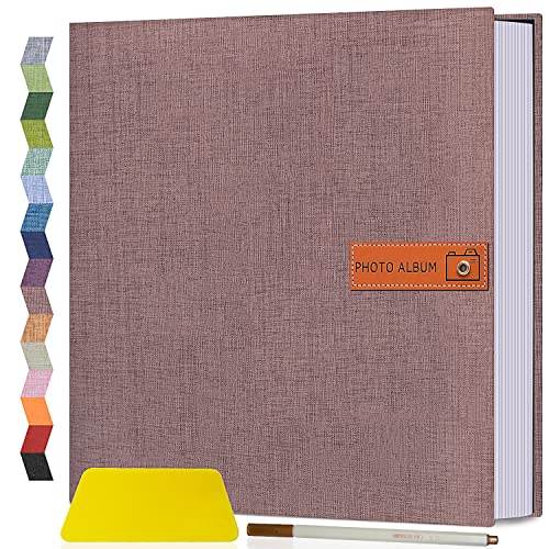 Popotop Großes Album zum Selbermachen, selbstklebend, 60 Seiten, für 3 x 5, 4 x 6, 5 x 7, 6 x 8, 8 x 10 Zoll Scrapbook-Album für Familienhochzeit, Baby-Reisen, mit Metallstift und Kunststofftafel Popotop Großes Album zum Selbermachen, selbstklebend, 60 Seiten, für 3 x 5, 4 x 6, 5 x 7, 6 x 8, 8 x 10 Zoll Scrapbook-Album für Familienhochzeit, Baby-Reisen, mit Metallstift und Kunststofftafel von popotop