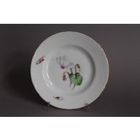 Bing & Gröndahl Teller Bunte Blume Mit Goldrand D 15, 5 cm | D Bing & Gröndahl Teller Bunte Blume Mit Goldrand D 15, 5 cm | D von porcelainexpert