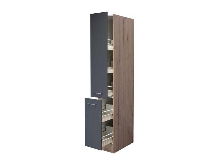 Apothekerschrank RALPH San Remo Eiche /grau von porta