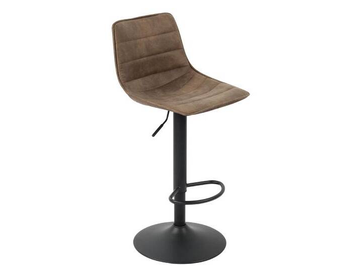Barhocker JOHN 2er Set 43 x 89 x 49 cm braun/schwarz Barhocker JOHN 2er Set 43 x 89 x 49 cm braun/schwarz von porta