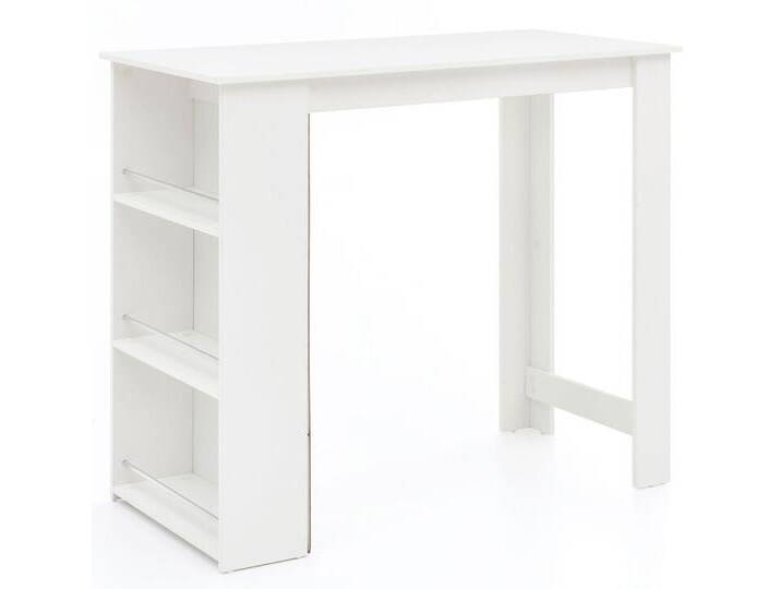 Bartisch 120 x 60 cm weiß von porta