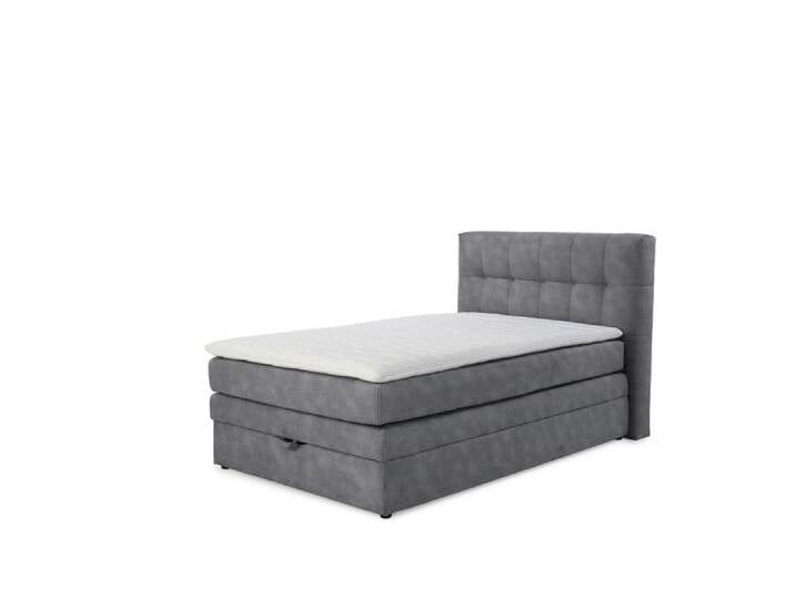 Boxspringbett AMY 120 x 200 cm grau von porta