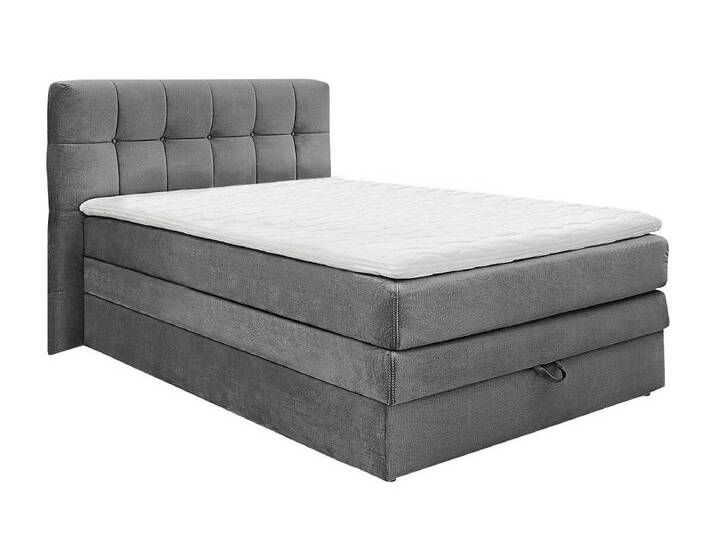 Boxspringbett AMY 140 x 200 cm grau von porta
