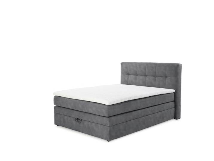 Boxspringbett AMY 140 x 200 cm grau von porta