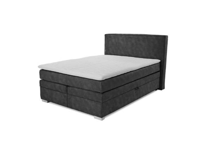 Boxspringbett ARABELLA 140 x 200 cm dunkelgrau Boxspringbett ARABELLA 140 x 200 cm dunkelgrau von porta