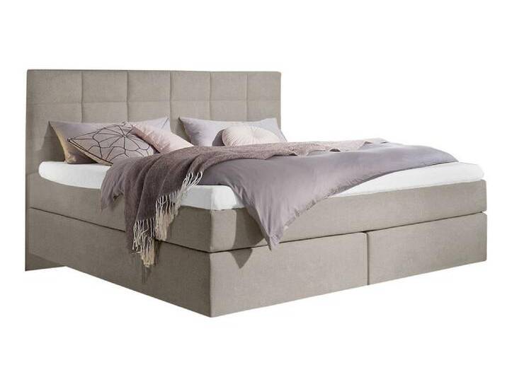 Boxspringbett ASETTO 180 x 200 cm grau von porta