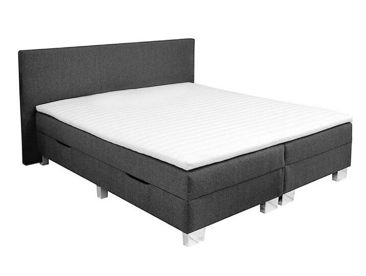 Boxspringbett DAVENPORT 180 x 200 cm graphitgrau von porta