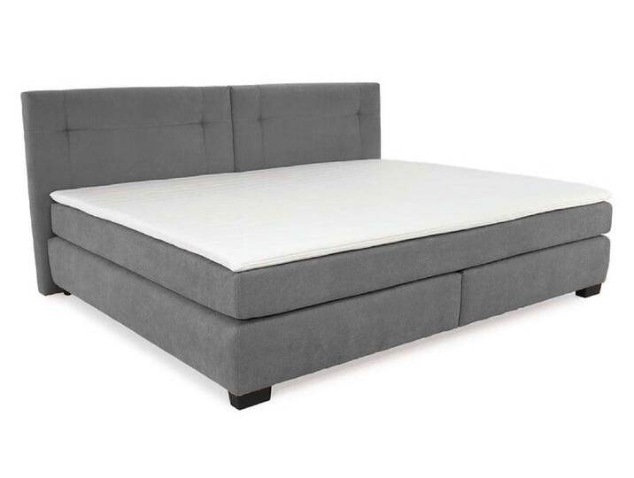 Boxspringbett FAMILY 240 x 200 cm dunkelgrau Boxspringbett FAMILY 240 x 200 cm dunkelgrau von porta