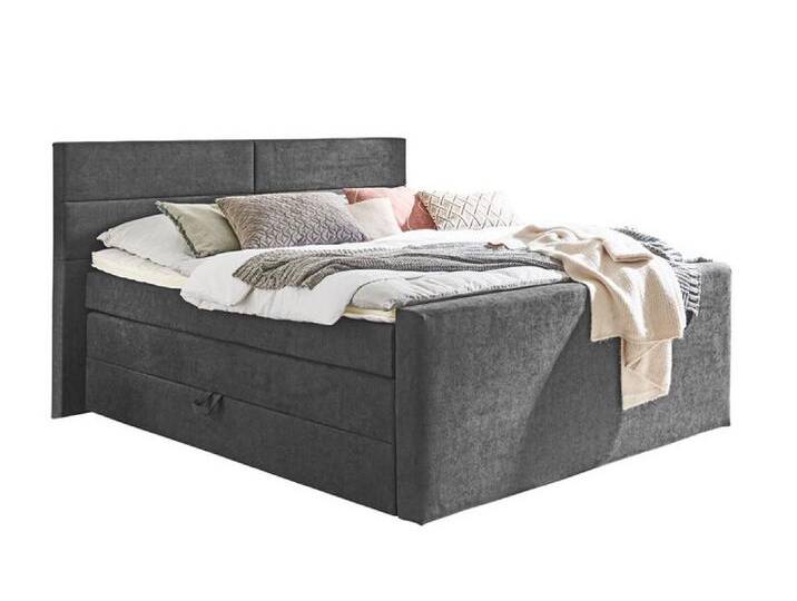 Boxspringbett FENTISSIMO SPACE 180 x 200 cm grau Boxspringbett FENTISSIMO SPACE 180 x 200 cm grau von porta
