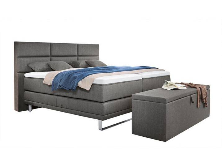 Boxspringbett JUWEL XXL EL 180 x 200 cm dunkelgrau Boxspringbett JUWEL XXL EL 180 x 200 cm dunkelgrau von porta
