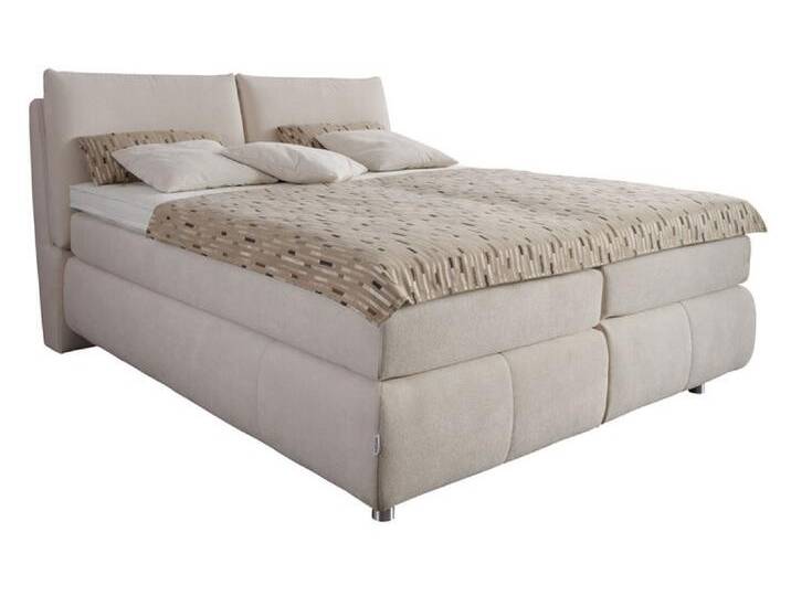 Boxspringbett SUPREME COMFORT 180 x 200 cm Stoffbezug beige Boxspringbett SUPREME COMFORT 180 x 200 cm Stoffbezug beige von porta
