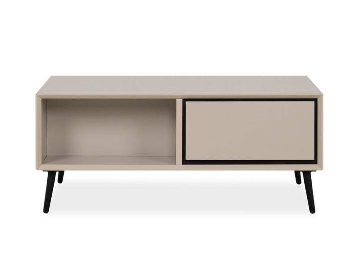 Couchtisch ARONA 94 x 40 x 50 cm sandfarben/schwarz von porta