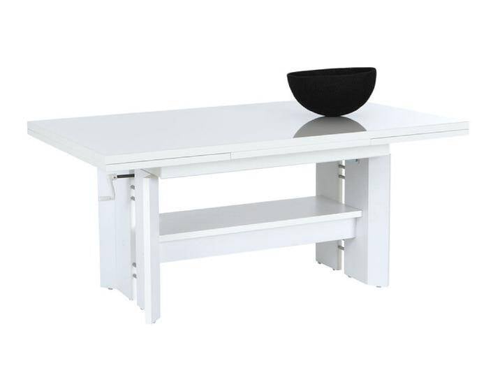 Couchtisch DARIO 110-180 x 68 cm weiß von porta